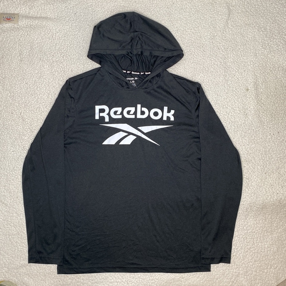 Reebok Lightweight Hoodie: Size Small